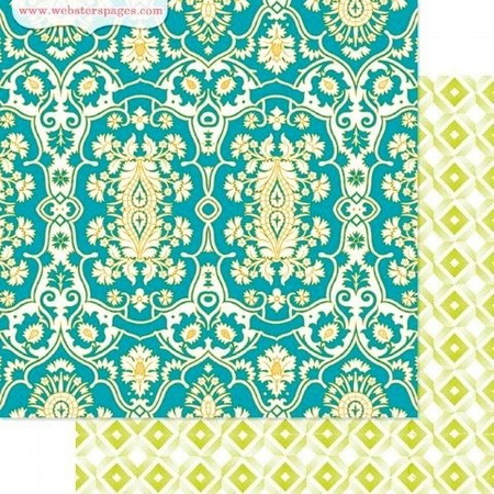 Papier do scrapbookingu dwustronny 30,5 x 30,5 cm PARTY TIME 12 szt. webster`s pages